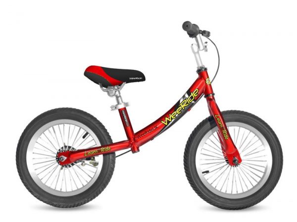 WeeRide Deluxe balance bike red