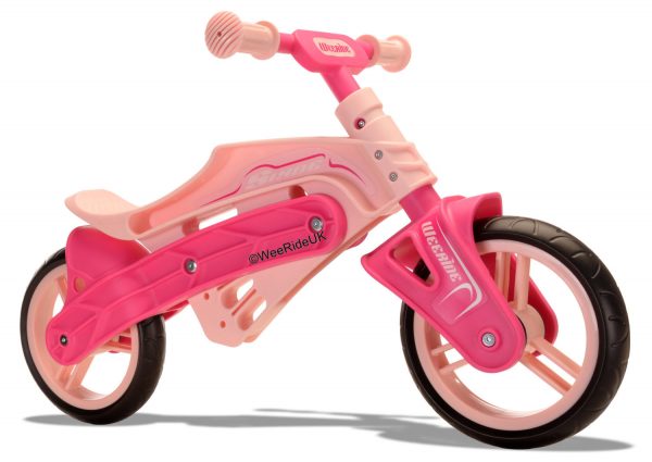 WeeRide Slyde balance bike pink